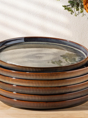 Stoneware Dinner Plates Set of 6 – Coca Mocha